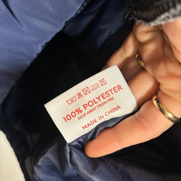 Arsenal Navy Chapman Padded Jacket - Picture 11 of 12